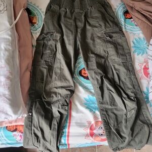 Olive Cargo Pants